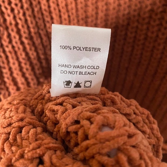 White Birch Rust Knit Sweater xxxl 3x - Picture 5 of 8